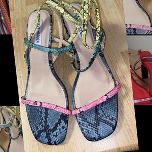Steve Madden multi color heels